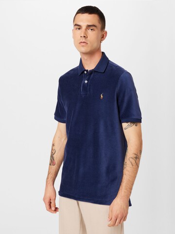 T-Shirt Polo Ralph Lauren en bleu : devant