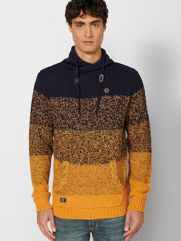 KOROSHI Pullover i orange