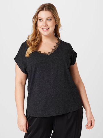 ABOUT YOU Curvy T-shirt 'Galina' i grå: framsida