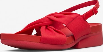 CAMPER Strap Sandals ' Minikaah ' in Red: front