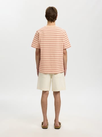 SELECTED Shirt 'SLHEli' in Beige