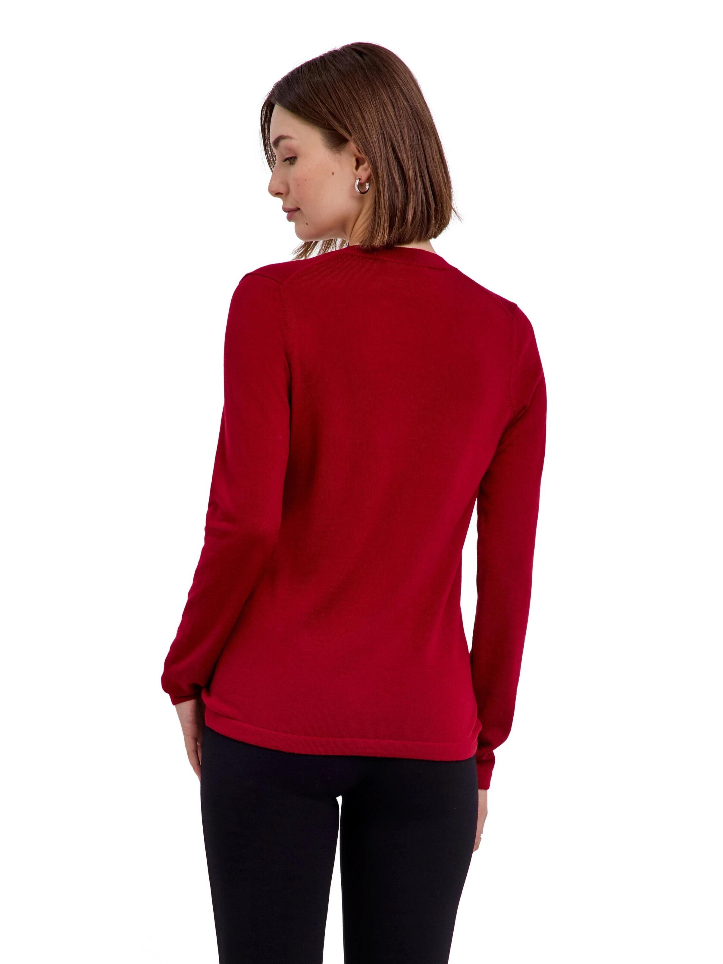 FALKE Pullover 'Pure Merino Wool'‌‌‌‌‌‌‌ in Rot