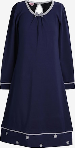 La V Nachthemd 'Nachthemd Amy' in Blauw: voorkant