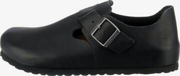 BIRKENSTOCK Kapcie 'London' w kolorze czarny