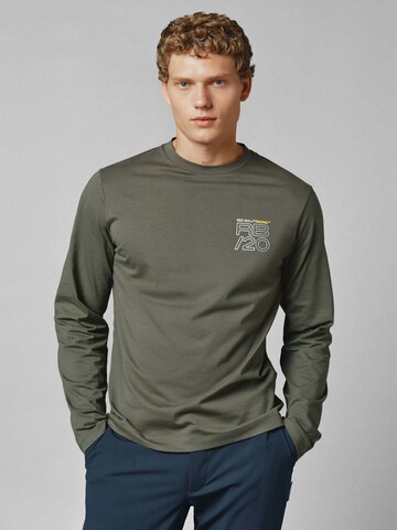 T-Shirt Pepe Jeans en vert : devant