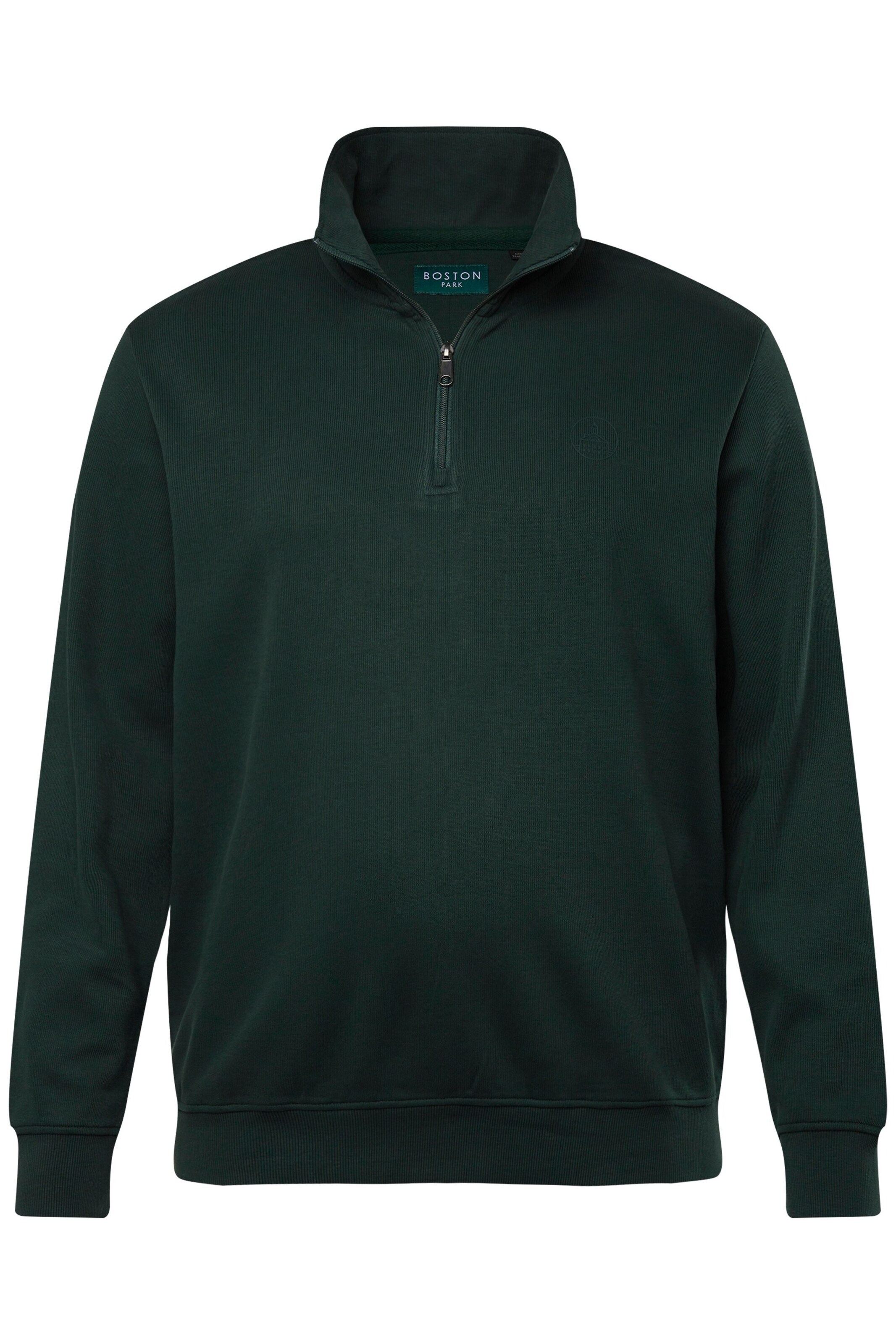 Boston Park Sweatshirt in Groen: voorkant