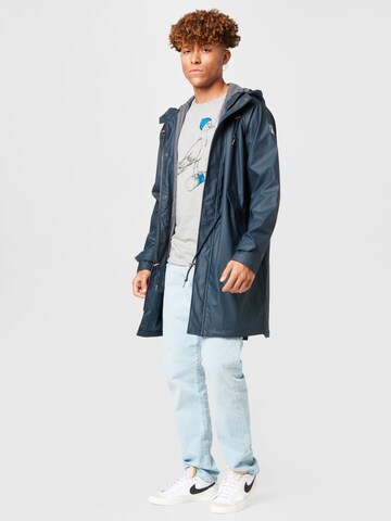 Derbe Parka 'Friese' in Blau