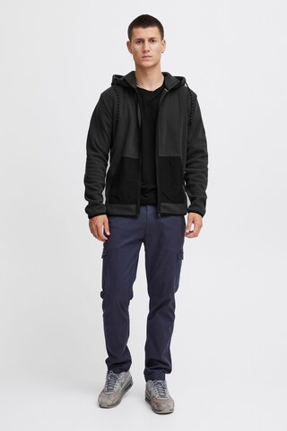 INDICODE JEANS Fleece jas 'Manku' in Grijs