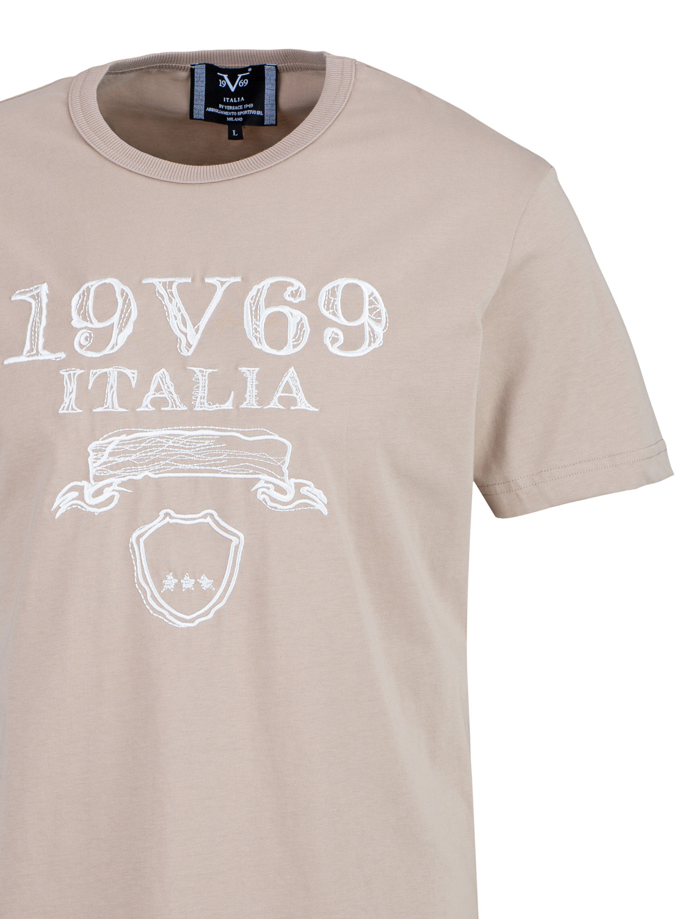 19V69 ITALIA - Camisa 'Mauro' em bege