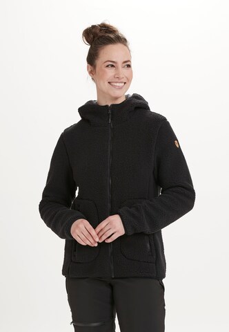 Whistler Athletic Fleece Jacket 'Jordyn' in Black: front