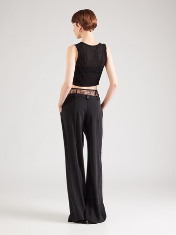 PATRIZIA PEPE Wide leg Broek in Zwart