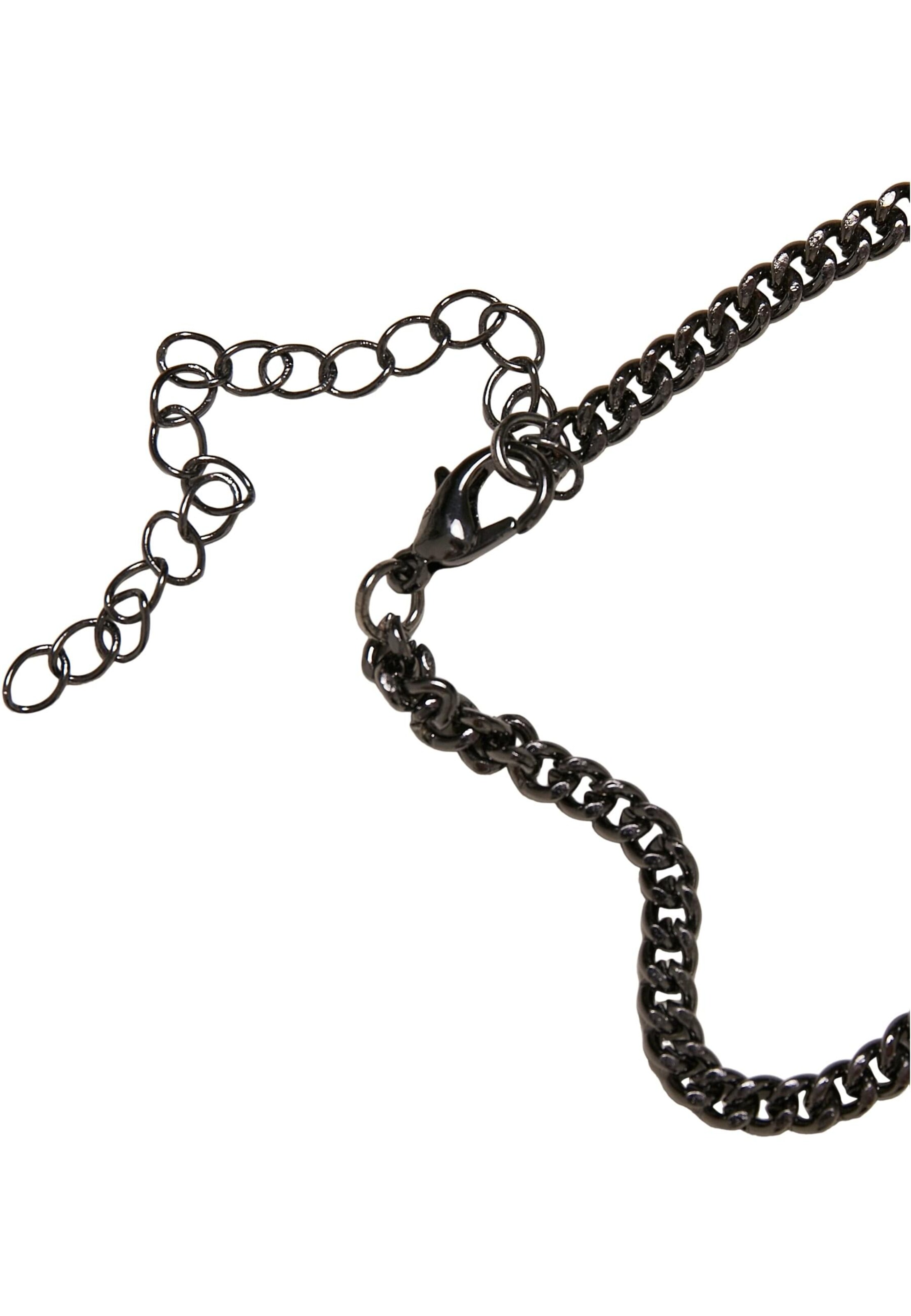 Braccialetto 'Love' di Urban Classics in argento