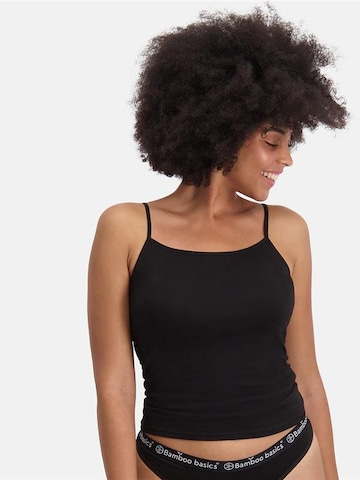 Bamboo basics Top 'Vera' in Black