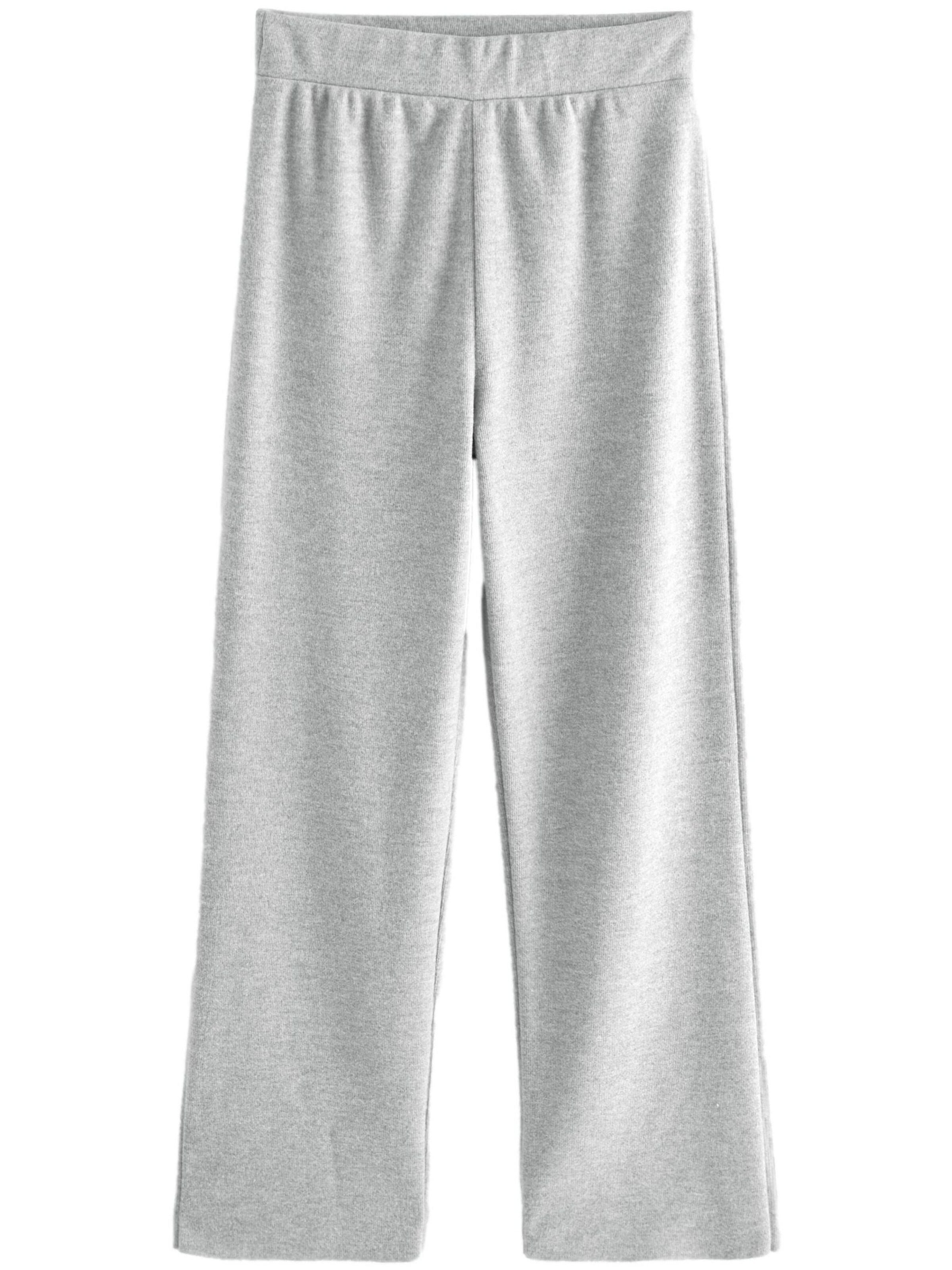 Next Wide Leg Hose in Grau: Vorderseite