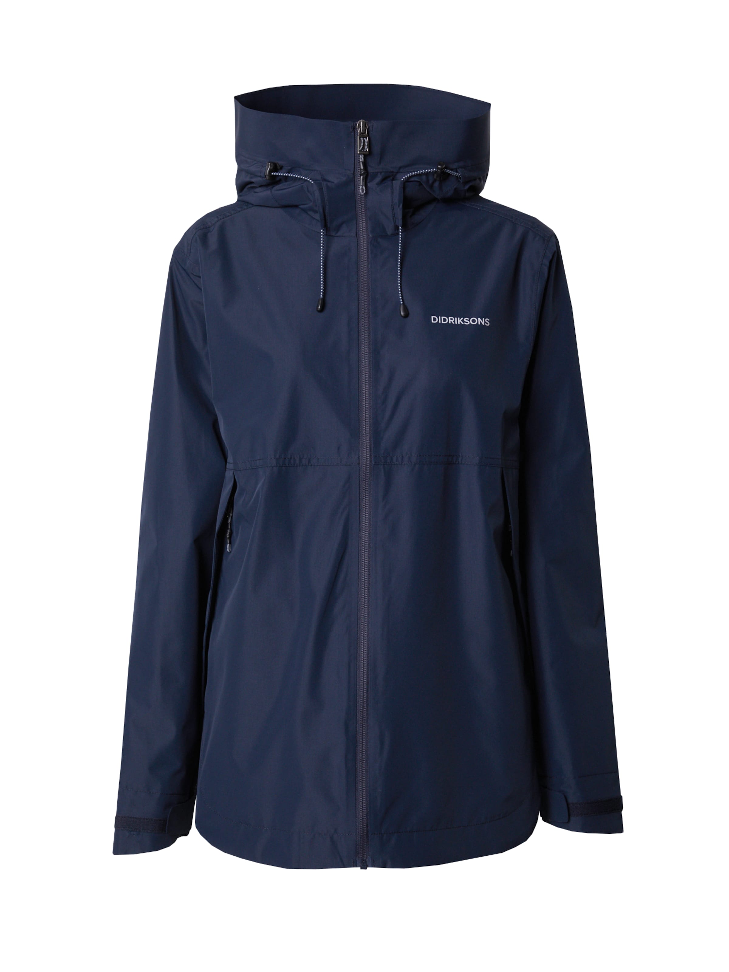 Didriksons Outdoorjas 'Tilde' in Blauw: voorkant