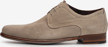 Floris van Bommel Schnürschuh 'DE DRAVER 03' in Beige: Vorderseite