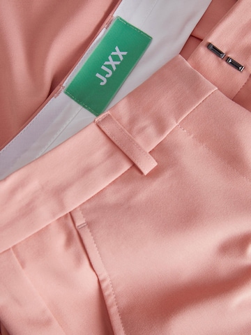 JJXX Regular Pleat-Front Pants 'MARY' in Pink