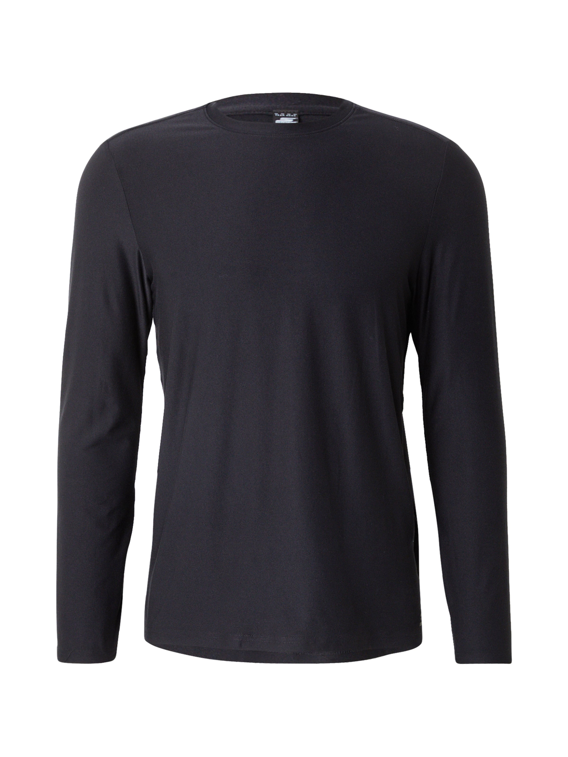 SKECHERS Λειτουργικό μπλουζάκι 'GODRI ALL DAY' σε μαύρο: μπροστά