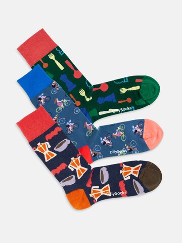 DillySocks Socken 'Urban Essentials' in Mischfarben