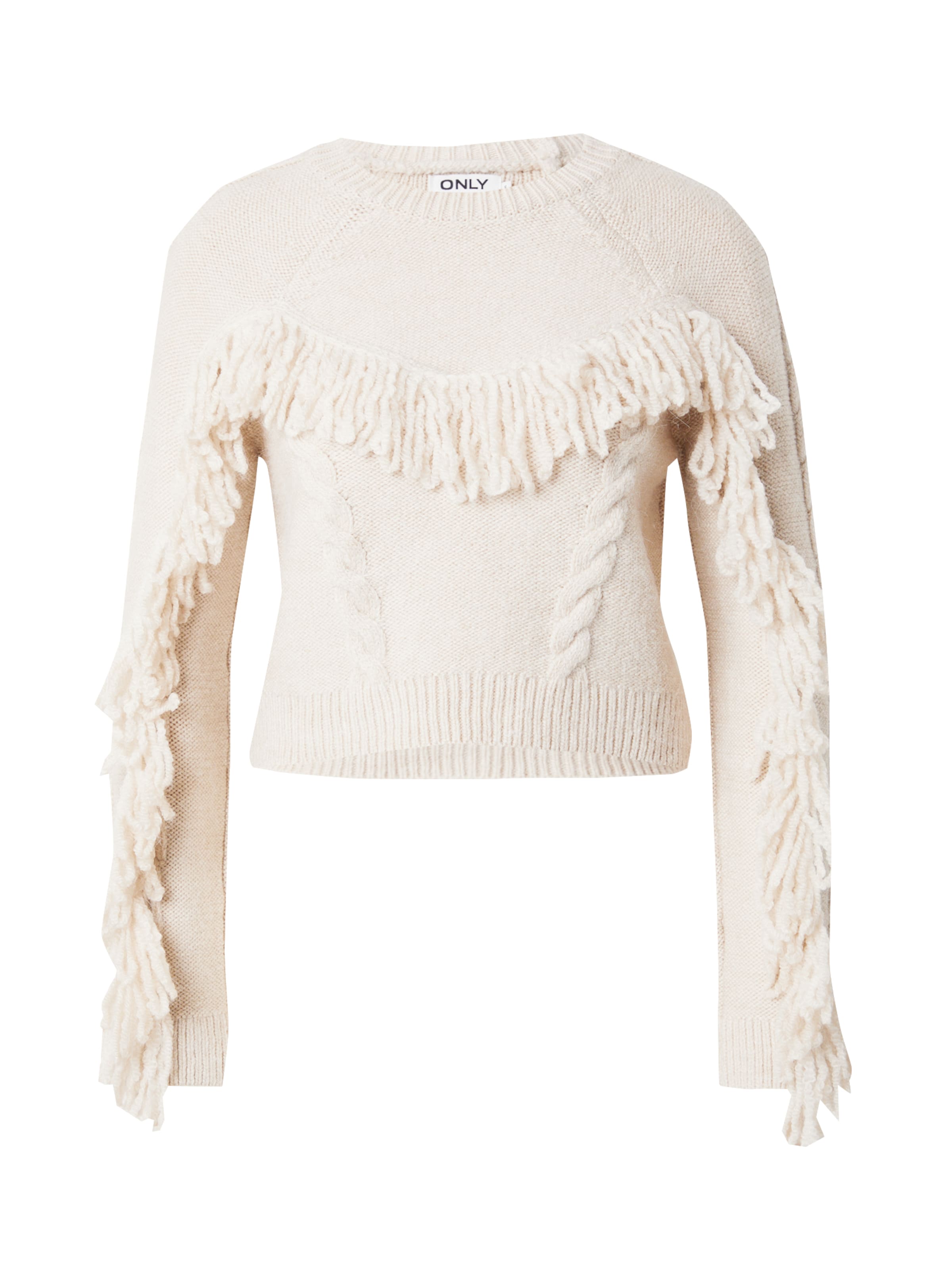 ONLY Sweater 'Magrina' in Beige: front
