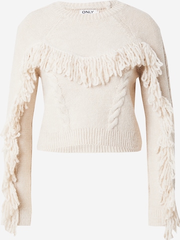 Pullover 'Magrina' di ONLY in beige: frontale