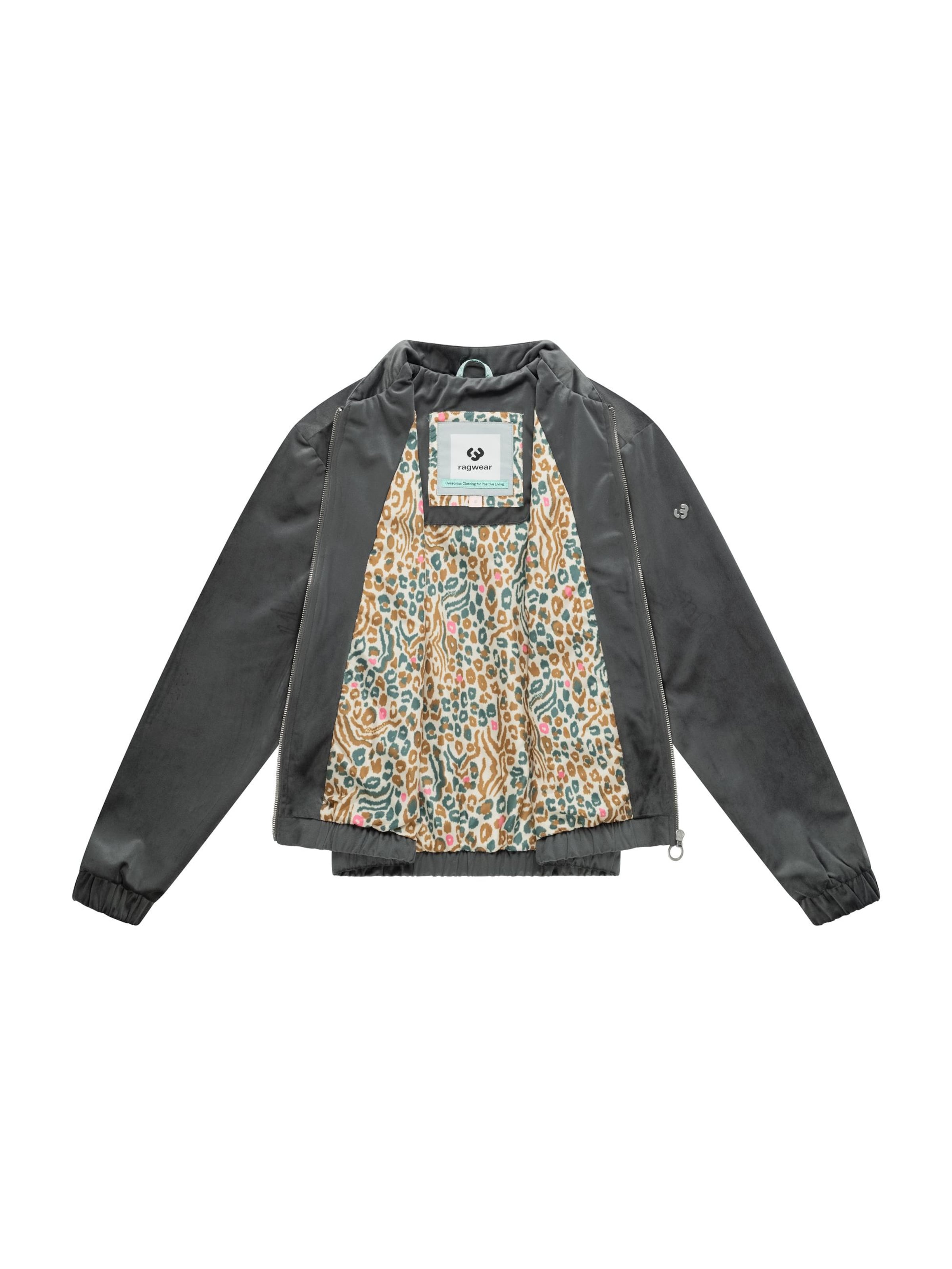 Giacca di mezza stagione 'Velvetie' di Ragwear in grigio