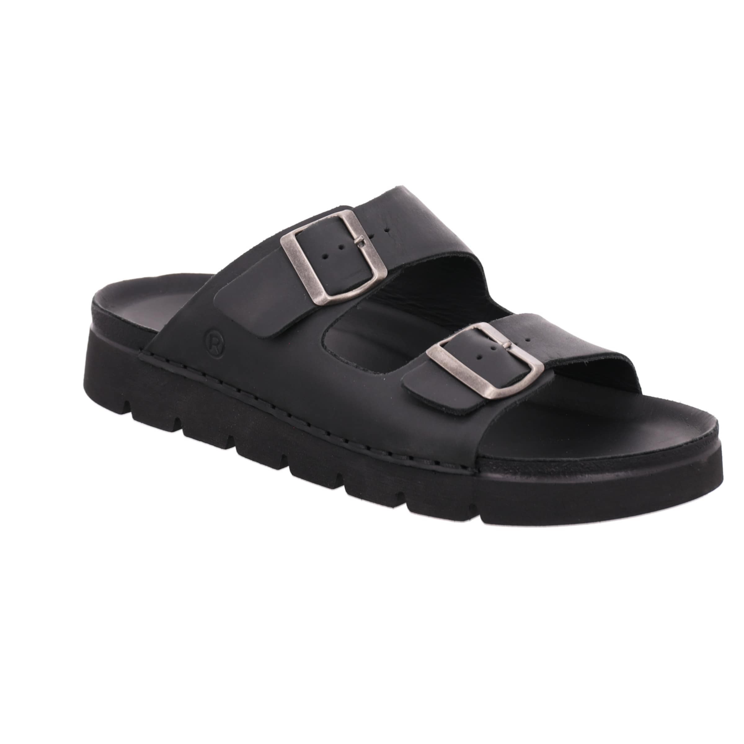 ROHDE Pantolette in Schwarz: Vorderseite