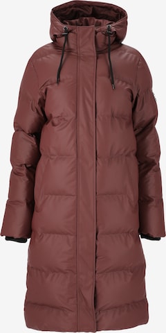 Weather Report Winter Coat 'Audrey' in Brown: front