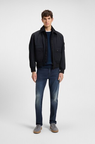 BOSS Orange Between-Season Jacket in Blue