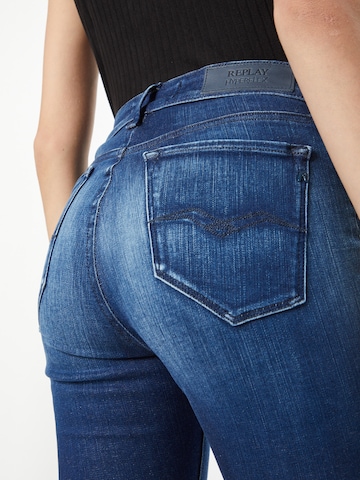 Skinny Jeans 'LUZIEN' di REPLAY in blu