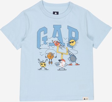 GAP Shirt in Blauw: voorkant