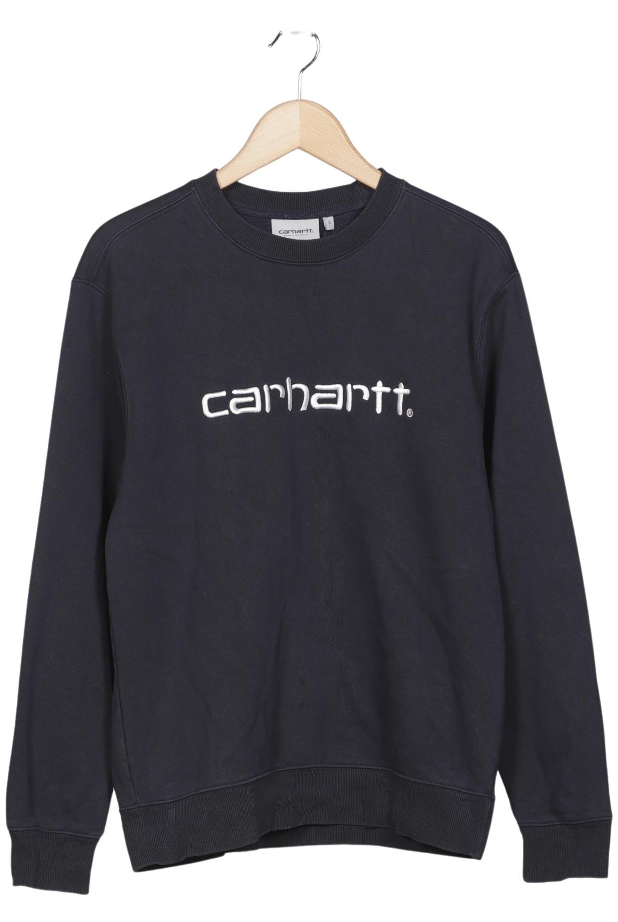 Carhartt WIP Sweatshirt & Zip-Up Hoodie in S in Blue: front