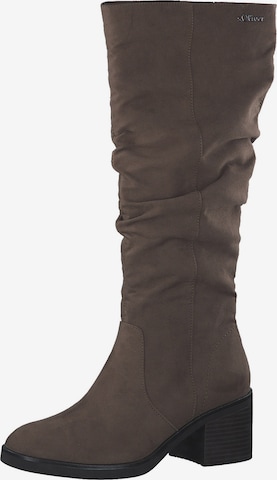 Bottes s.Oliver en marron : devant