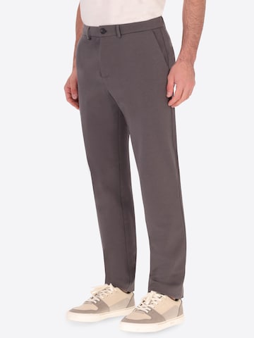 Distretto12 Regular Hose 'Milano' in Grau: Vorderseite