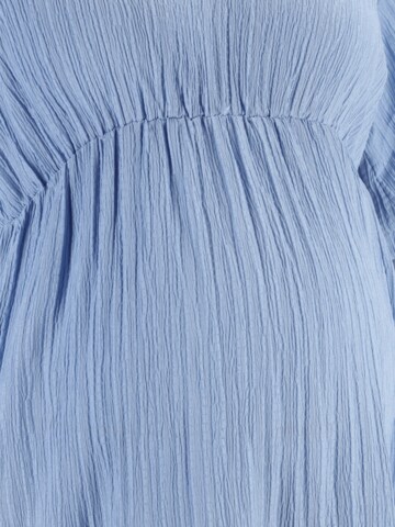 MAMALICIOUS Obleka 'Rosana' | modra barva