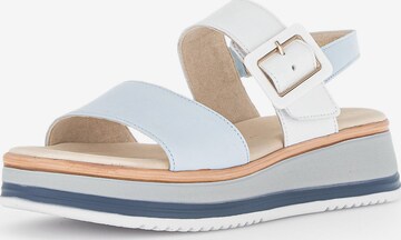 GABOR Sandals in Blue: front