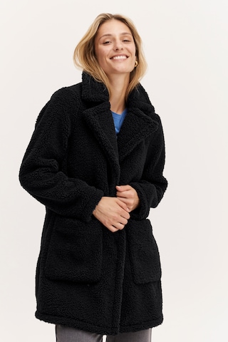 b.young Winter Coat in Black: front