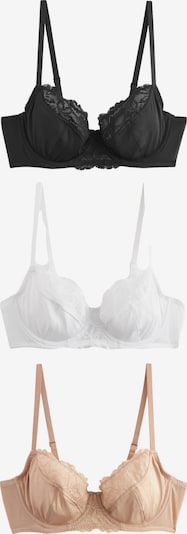 Next Podprsenka ve velikosti 75/DD - béžová / černá / bílá, Produkt