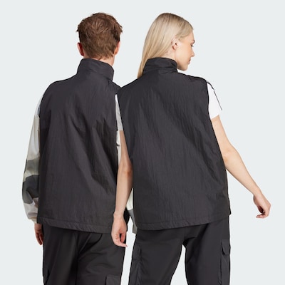 ADIDAS SPORTSWEAR Sportsvest 'City Escape' i sort / hvid, Produktvisning