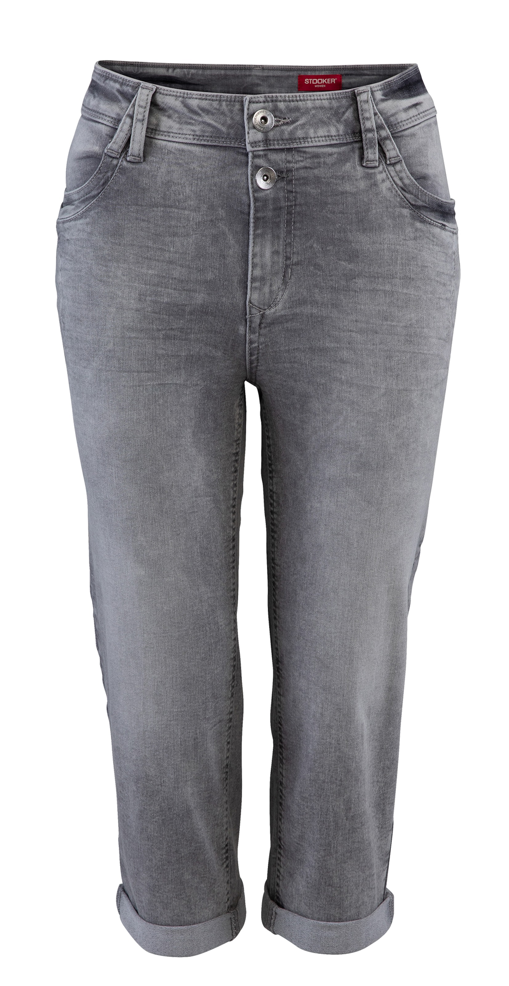 STOOKER WOMEN Regular Jeans 'LIMA' in Grau: Vorderseite