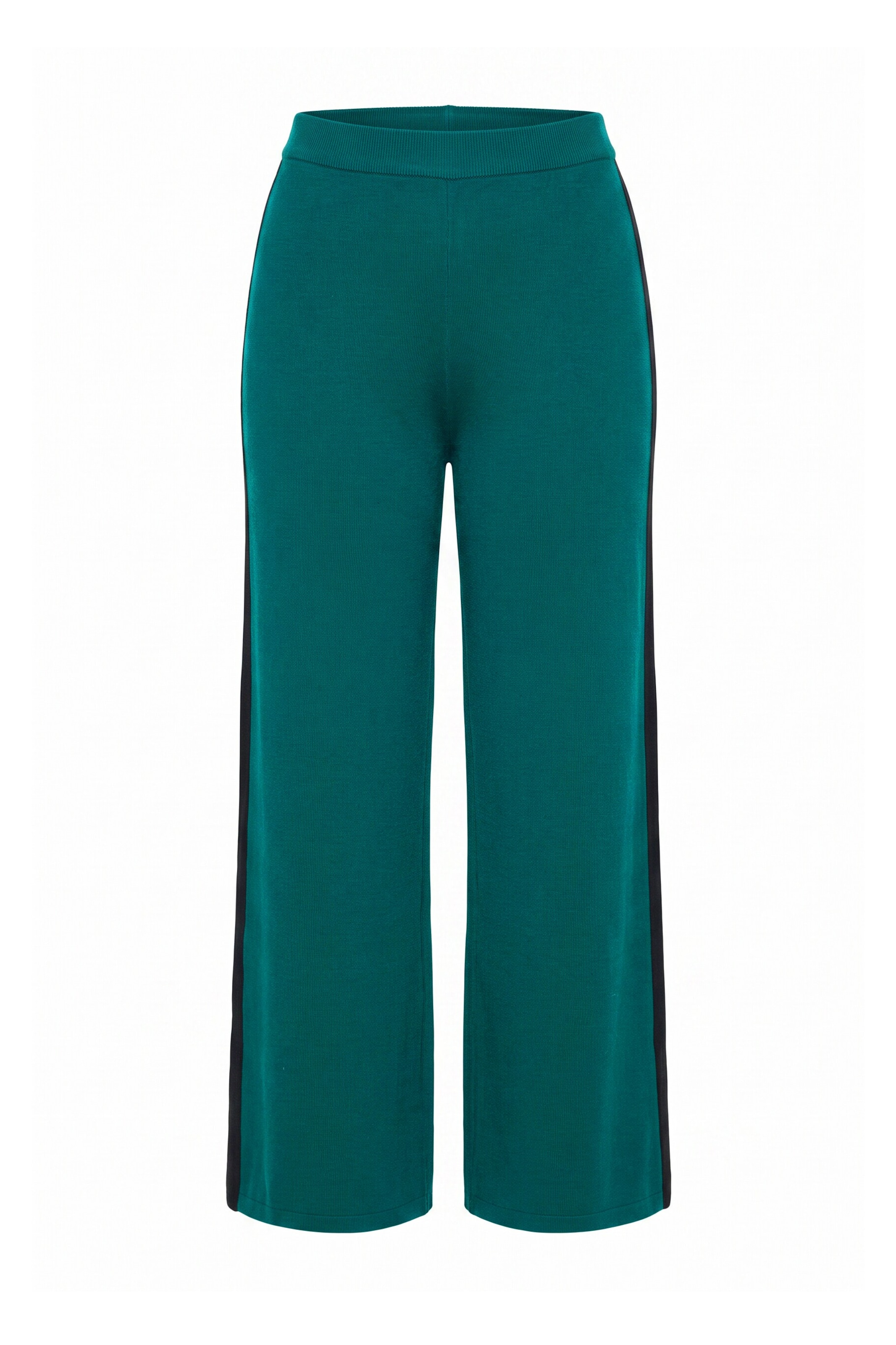 MIAMODA Wide Leg Hose in Grün: Vorderseite