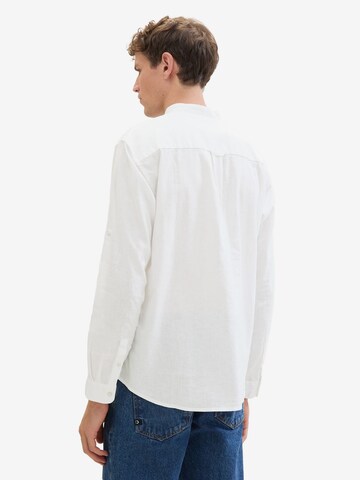 TOM TAILOR DENIM - Ajuste regular Camisa en blanco