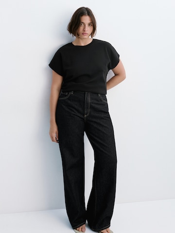 MANGO Shirt 'SEVILLA' in Black