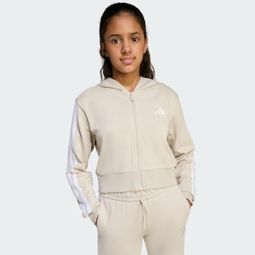 Giacca di felpa sportiva 'Essentials' di ADIDAS SPORTSWEAR in beige