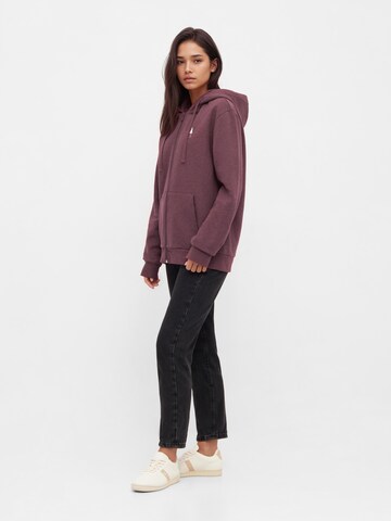 NIKIN Trui 'TreeHoodie Zip' in Rood