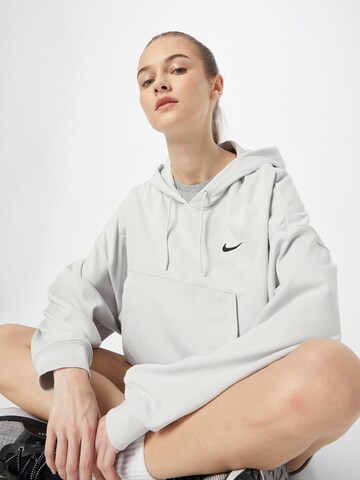 Nike Sportswear Sweatshirt 'Swoosh' in Grijs