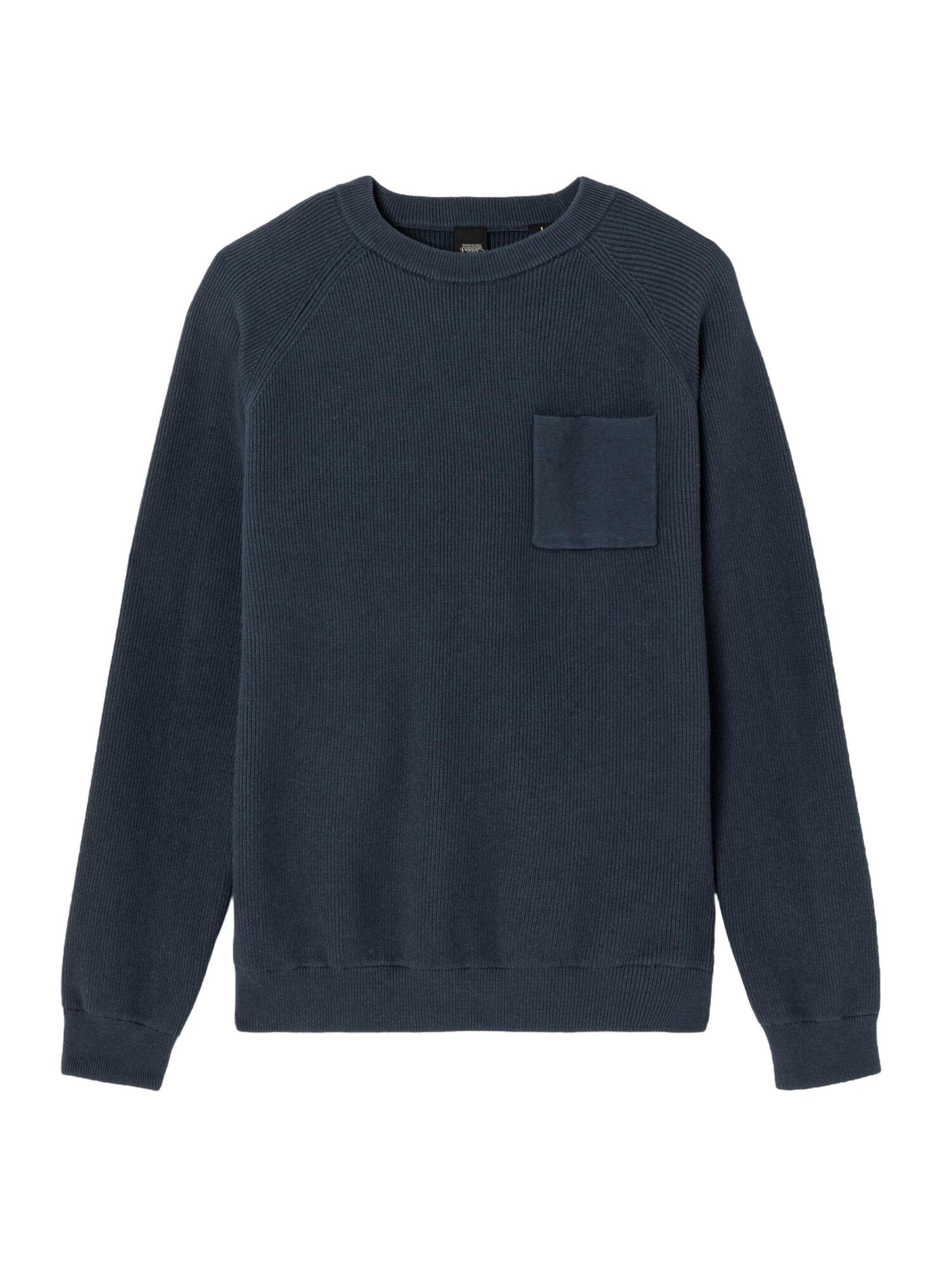 Le Temps Des Cerises Trui 'FERBO' in Blauw: voorkant