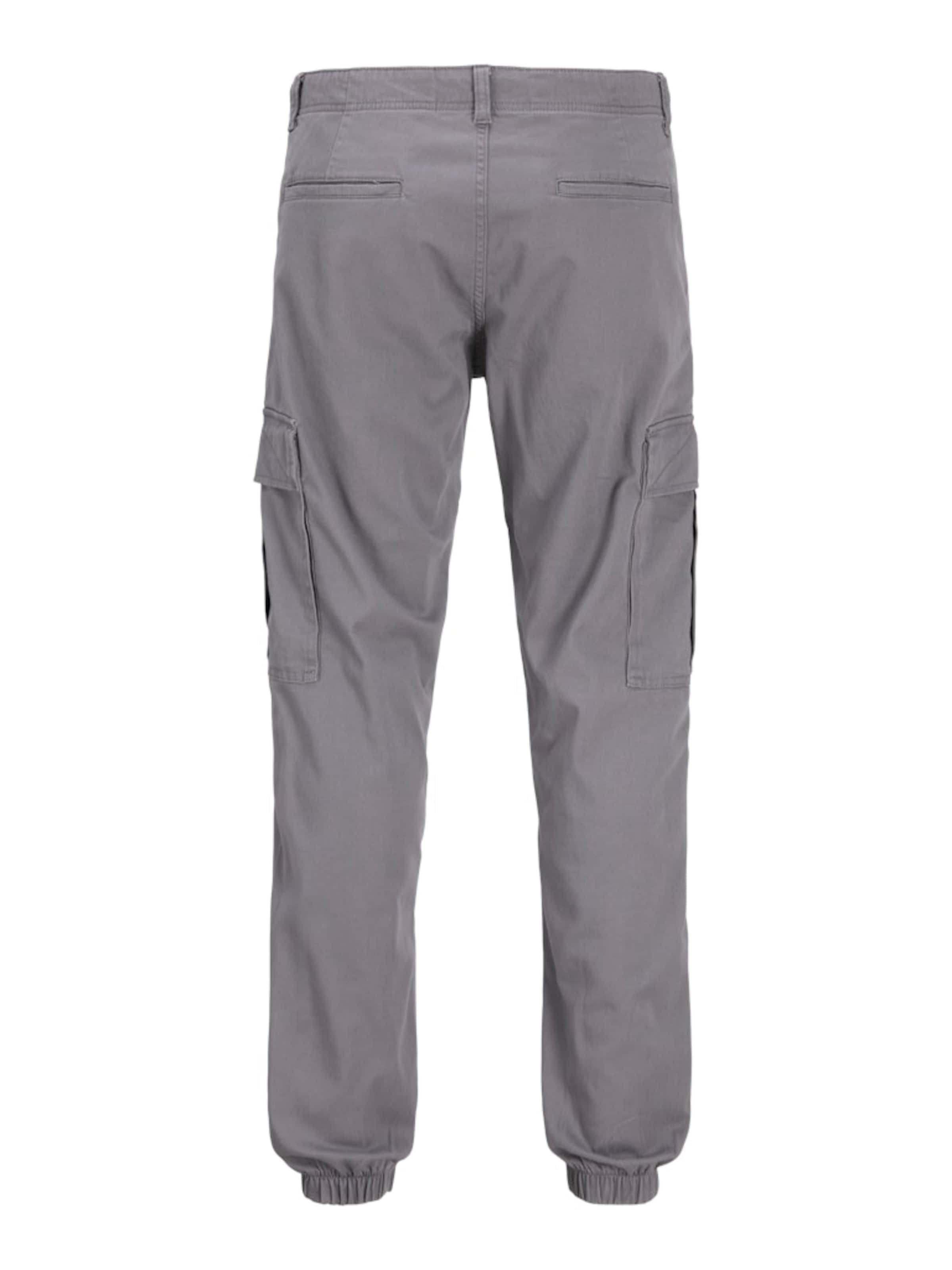JACK & JONESTapered Cargo hlače 'JPSTKane Jonnie' - siva boja