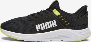 PUMA Athletic Shoes 'FTR Connect' in Black: front