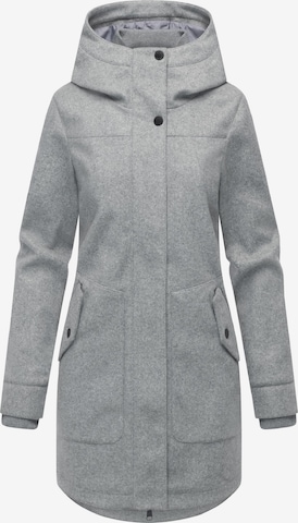 Ragwear Übergangsmantel 'Janesha' in Grau: Vorderseite